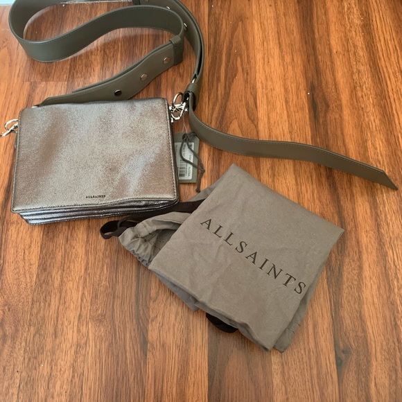 Allsaints Zep box shoulder bag - Picture 4 of 6